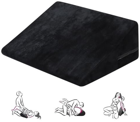 LEQC -Positionskissen - Schlafzimmer Schaum Wedge Kissen (35cmx48cmx18cm), Erotische Paare Intimity Accessoires
