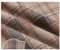 AMateschitz Karierter Baumwollstoff Tartan Stoff aus 100% Baumwolle Karo Muster Baumwolltuch Weihnachten Plaid Stoffpakete Patchwork Quadrate Meterware für Nähen Quilt DIY Hellbraun 1M*150CM