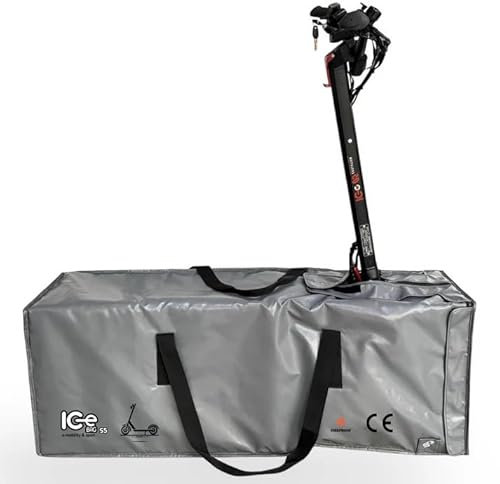 ICe Bag S5 Sac de garage ignifuge anti-incendie pour trottinettes électriques Protection contre les explosions de batteries au lithium Certifié pour maison et travail