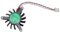 1 pz AB6812MX-GC0 for raffreddamento scheda video NV-1035-C2 DC12V 0,09A 2 pin passo 39 mm dissipatore di calore for scheda grafica
