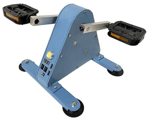 100W Tragbarer Notstromaggregat, Heimtrainer Netzteil mit Licht und Dual USB, Smart Energiespeicher für Outdoor-Aktivitäten und Notsituationen