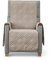 Textil-home Sesselschoner Relax Luka, 1 Sitzer 55cm - Sofaüberwurf Reversibel gepolsterter Sofaschutz. Sofaschoner Beige
