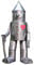 Sculpture de jardin en m�tal avec hache en m�tal Motif �tain et c�ur Taille S 41 cm
