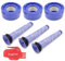 DingGreat 3 Pré Filtre et 3 Post-Moteur Filtre HEPA pour aspirateurs Dyson V7 V8, Remplacement Pièce de préfiltre 965661-01, post-filtre 967478-01