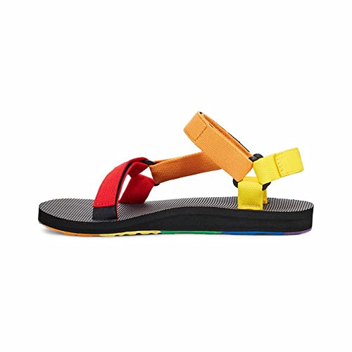 Teva Universal Pride, Sandali Donna, Multicolore Arcobaleno, 40 EU