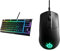 SteelSeries Apex 3 TKL - RGB Gaming Keyboard - IP32 Water & Dust Resistant - Nordic QWERTY Layout & Rival 3 - Gaming Mouse - 8,500 CPI TrueMove Core Optical Sensor - 6 Programmable Buttons - Black
