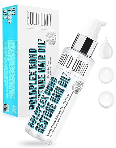 Boldplex 7 Haaröl für trockene & kaputte Haare - gibt Glanz, stärkt, glättet Spliss & Kräuseln, hydratisiert & nährt, schwereloses Haarkur-Öl für lockiges, krauses & grobes Haar - 3.38 FlOz