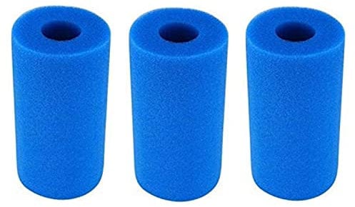 rngcpto Filtre Piscine Intex Type A, Éponge Filtrante Type A, Filtre de Piscine en Mousse Lavable Reutilisable, Filtre Éponge Cartouche, Filtre Spa Intex Type A Reutilisable (3 Pièces-Type A)