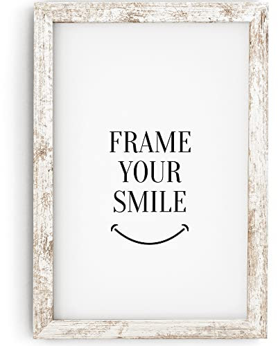 MONFRAME Bilderrahmen Modern - 80x100 cm - Vintage - mit Acrylglas