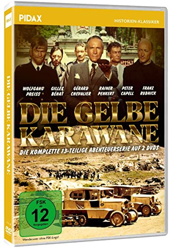 Die gelbe Karawane / Die komplette 13-teilige Abenteuerserie (Pidax Historien-Klassiker) [2 DVDs]