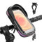 360°Drehbarem Handy Halterung lenkertasche fahrrad Handytasche Fahrrad Zu 7 Zoll,handyhalterung Fahrrad wasserdicht,Handyhalterung fahrradtasche lenker,Handytasche Für E Scooter,Motorrad,Ebikes
