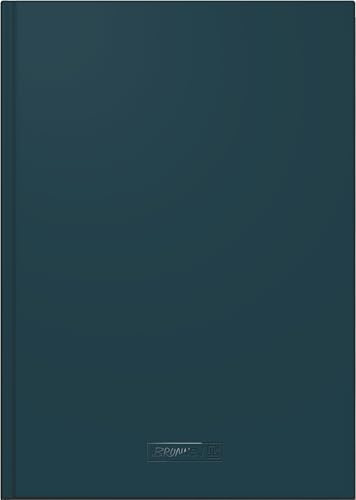 BRUNNEN Notizbuch Premium Colour Line, A5, 96 Blatt / 192 Seiten, punktiert, denim