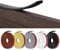 Flintronic Bande de Chant en Forme de U, Coin de Table Protection Bebe Flexible en TPE, Protections Coin de Table pour Bébé avec Colle autocollante pour Tables et Coins de Meubles(5 m x 22 mm, Noir)