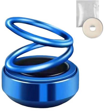 Mini riscaldatore cinetico portatile – Efficiente riscaldatore ad energia solare per auto e casa, soluzione dinamica anti-ghiaccio e riscaldamento (galvanica-blu cielo)