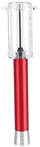 Sacacorchos Sacacorchos con Bomba de Aire Fácil de Aleación de Aluminio, Sacacorchos Negro y Rojo para Bar, Hogar y Restaurante (rojo)