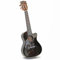 Ukulele Anfänger 23/26 Ukulele Zoll Palisander Akustische Elektrische Konzert-Tenor-Gitarre Lichtkörper 4-saitige Ukulele-Gitarre(23inch)