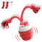 FUGODIWI Interactive Dog Toys Ball, Moving Dog Toy for Boredom, Motion Activated Automatic Toys for Puppy/Small/Medium Dogs, USB Charging, Birthday for Dogs (Red)