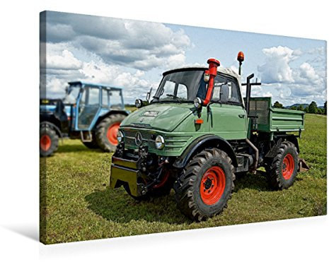 CALVENDO Unimog grün rot