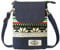 LassZone Small Canvas Crossbody Bag Cell Phone Purse National Pattern Handbags Ladies Change Wallet for Women Girls