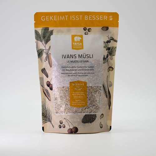 Taiga Naturkost - Ivans Müsli angekeimte Saaten - Bio - 400 g