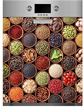 Vinyle pour lave-vaisselle, légumes légumes, couleurs, différentes dimensions 50 x 65 cm. Adhésif résistant et facile à appliquer. Adhésif décoratif au design professionnel.