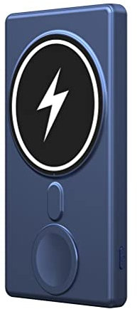 3 in 1 Magnetic Wireless Power Bank,5000mAh Wireless Charging Power Bank,Portable Charger 20W PD QC 3.0 Fast USB Battery Pack, Compatible for iPhone iWatch