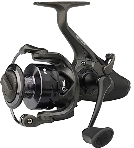 DAM Impressa 4S, Angelrolle, Spinnrollen, Allround-Angeln, High-Speed-Rolle für reibungslose und kraftvolle Leistung, Unisex, Schwarz, 1000