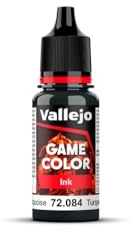 AV Vallejo Game Color 18ml - Game Ink - Dark Turquoise