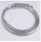 Kabelschlauch,Kabelschutz 1 stücke Edelstahl Metallgewinde Schlauch Metall Wellpappe Schlauch Wire Hülse Edelstahl Metallschlauch (Color : ID10mm OD12.7mm)