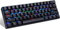 HUIOP CK61 RGB Clavier de Jeu mécanique OUTMU Commutateurs Rouges Clavier 61 Touches Anti-ghosting avec rétro-éclairage pour Le Jeu Noir,Clavier de Jeu mécanique