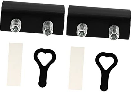 Hemobllo 2 Stk Schiebefensterverriegelung Schiebefensterschlösser Schiebetürschloss Fensterschlösser Aus Metall Sicherheitsgleiten Schiebeverschluss Aluminiumlegierung Baby Vertikal