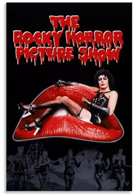 BBAUER The Rocky Horror Picture Show Poster Dekorative Malerei Leinwand Wandkunst Wohnzimmer Poster Schlafzimmer Malerei,Wandkunst Bilddruck Moderne Familienzimmer Dekor 08x12inch(20x30cm)