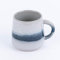 Sass & Belle Tasse Mojave glasiert Steinzeug grau blau weiß 350ml