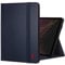 TORRO Coque Compatible avec iPad Pro 13” M4 – Étui en Cuir Véritable pour iPad Pro 13” 2024 avec Bequille et Connectivité Apple Pencil (Bleu Marine)