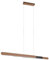 lightling LED Pendellampe Helmut, Lichtfarbe einstellbar, Höhe anpassbar, Breite verstellbar, Up and down Beleuchtung, 4-fach Touch, Höhe 150 cm, Breite 130 cm, Metall, coffee