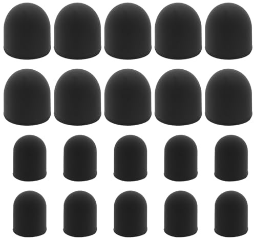 Be In Your Mind Lot de 20 Embouts de Rechange en Caoutchouc 7 Mm/5 Mm Compatible avec StylusHome 2 en 1 Embouts en Caoutchouc Stylets Universels pour écran Tactile