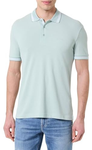 BOSS Men's Polo Shirt, Turquoise/Aqua 448, XS