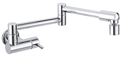 Rubinetto di riempimento in pentola con Rubinetto in Ottone in Ottone Girevole in modalità Doppia modalità Rubinetto Cucina Pieghevole, cavalcatura a Parete Cucina Cucina Fredda Cucina Cucina Cucina