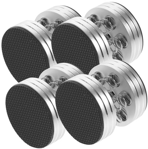 COHEALI 4pcs Speaker Isolation Pad Spring Subwoofer Stand Pad Speaker Feet Vibration Damper for Hifi Amplifier Isolation Platform