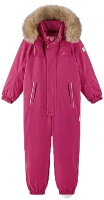 Reima Stravanger Winter Overall (5100110A-4820) Winteroverall für Kinder mit Kapuze, rosa, wasserdicht und atmungsaktiv, Winddicht, bequem, Größe 116