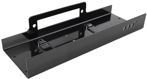 Depisuta Universal Winch Mounting Plate, 15000 Lbs Mount Bracket, 10 X 4.5inch Raised Bolt Pattern, Heavy Duty Steel with Fairlead Flange & Hardware for Truck, SUV, Trailer