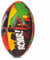 Optimum Cartoon Rugby Ball - Balanced and Responsive for Accurate Handling and Kicking of Top-Performing Rugby Balls - Perfect for Training and Gameplay - 2-Ply 410g Ball - Dino City - Midi