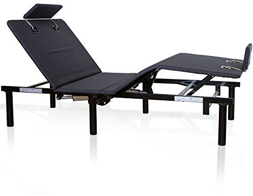 BH Ulti-Mate Lattenrost B300 UB300090-90x200 - Erholung für Sportler - Perfekt um den Reflux Nachts unter Kontrolle zu halten - 4 Zonen - Mit 2 Motoren