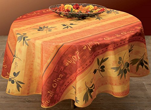 Provence-Tischdecke Olivio, Antitache, abwischbar