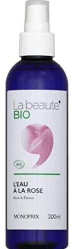 La beauté bio Eau florale de rose 200ML - Le flacon de 200ml