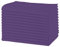 Sweet Needle - Pack of 12-100% Cotton Oversized Dinner Napkins 45 CM x 45 CM (18 IN x 18 IN), Purple - Heavy weight fabric for daily use with Mitered corners finish, Purple