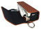 GC Etui Case kompatibel mit IQOS 3.0 + Duo Heets Platz für Holder Heets Pocket-Charger Bürste Set Schutzhülle, Cognac