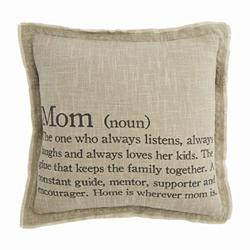Mud Pie Family Definition Kissen, 40,6 x 40,6 cm, Mama
