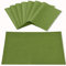 Rinpon Tischsets aus Stoff, 8 Stück, Leinentyp, Stoff, maschinenwaschbar, Platzsets, hitzebeständig, knitterfrei, Dickes Polyester, Küchen-Tischsets für den Esstisch (Grün)