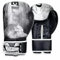 Velo Unisex DX Leather Boxing Gloves For Training Gym Muay Thai MMA-Grey (10 oz)